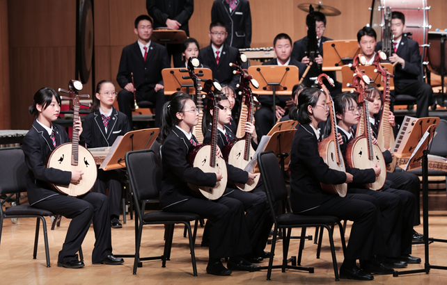海淀区学生艺术节民族乐器合奏展演尽显民族音乐魅力