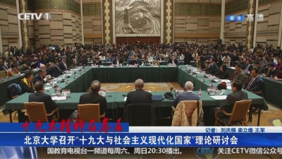 十九大精神在基层 北京大学召开“十九大与社会主义现代化国家”理论研讨会